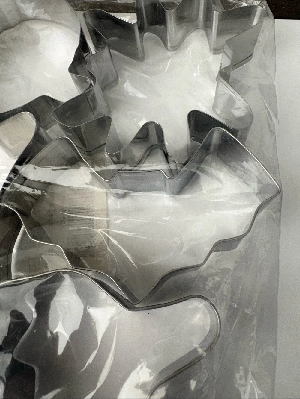 Metallic Silver Halloween Cookie Cutter Set - Home NWT